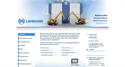 Desktop Screenshot of lohmann-entsorgung.de